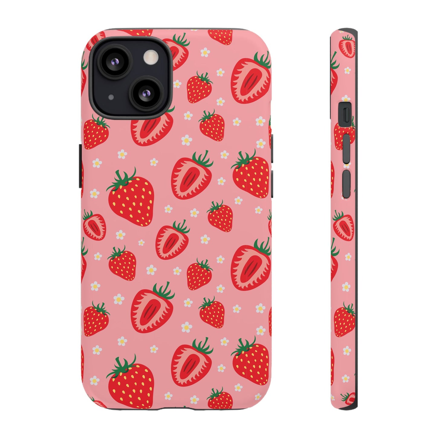 Berry Strawberry: Fruit-inspired phone case for iPhone, Samsung Galaxy and Google Pixel devices