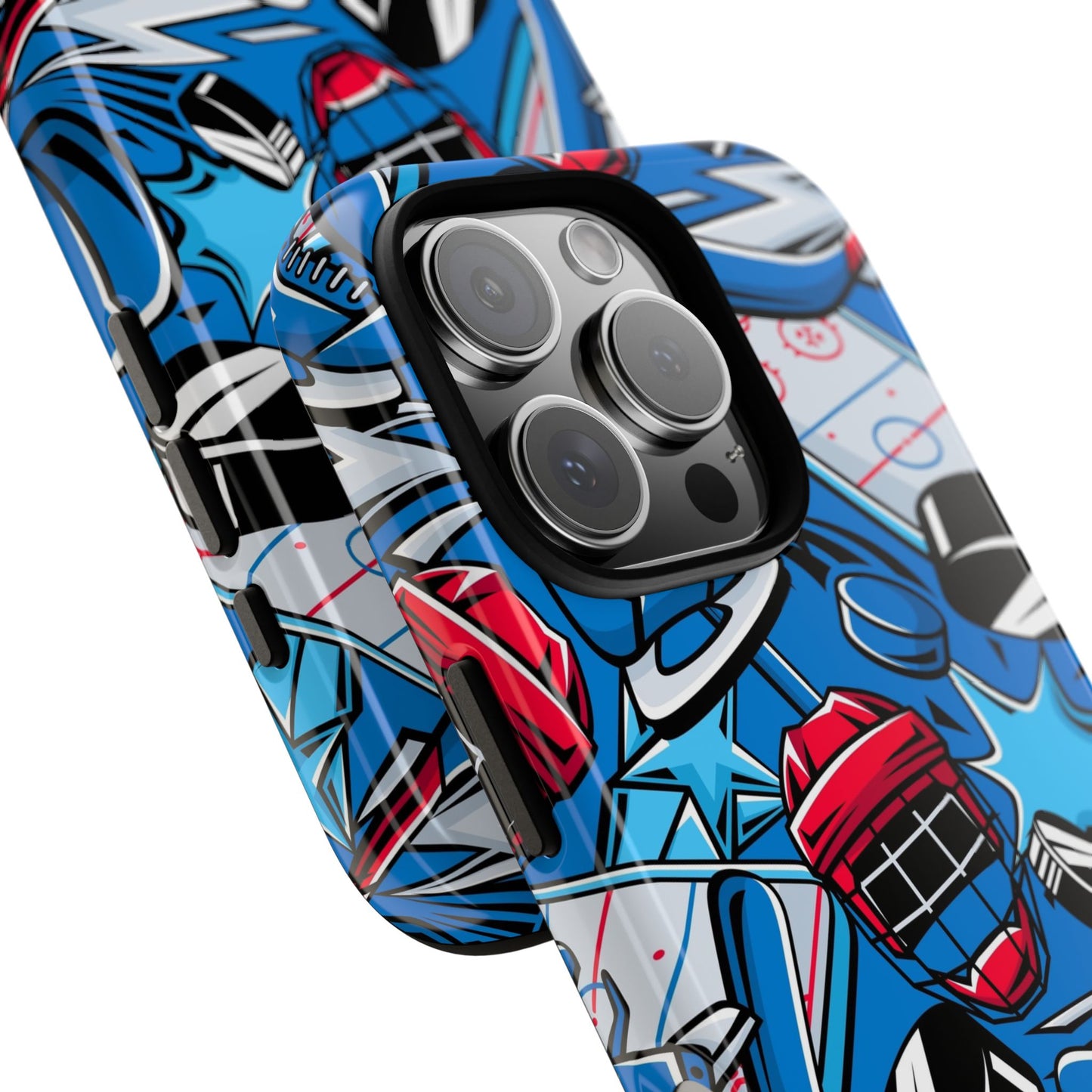 Ice Hockey PowerPlay: Sports-Inspired Phone Case for iPhone, Samsung Galaxy and Google Pixel devices