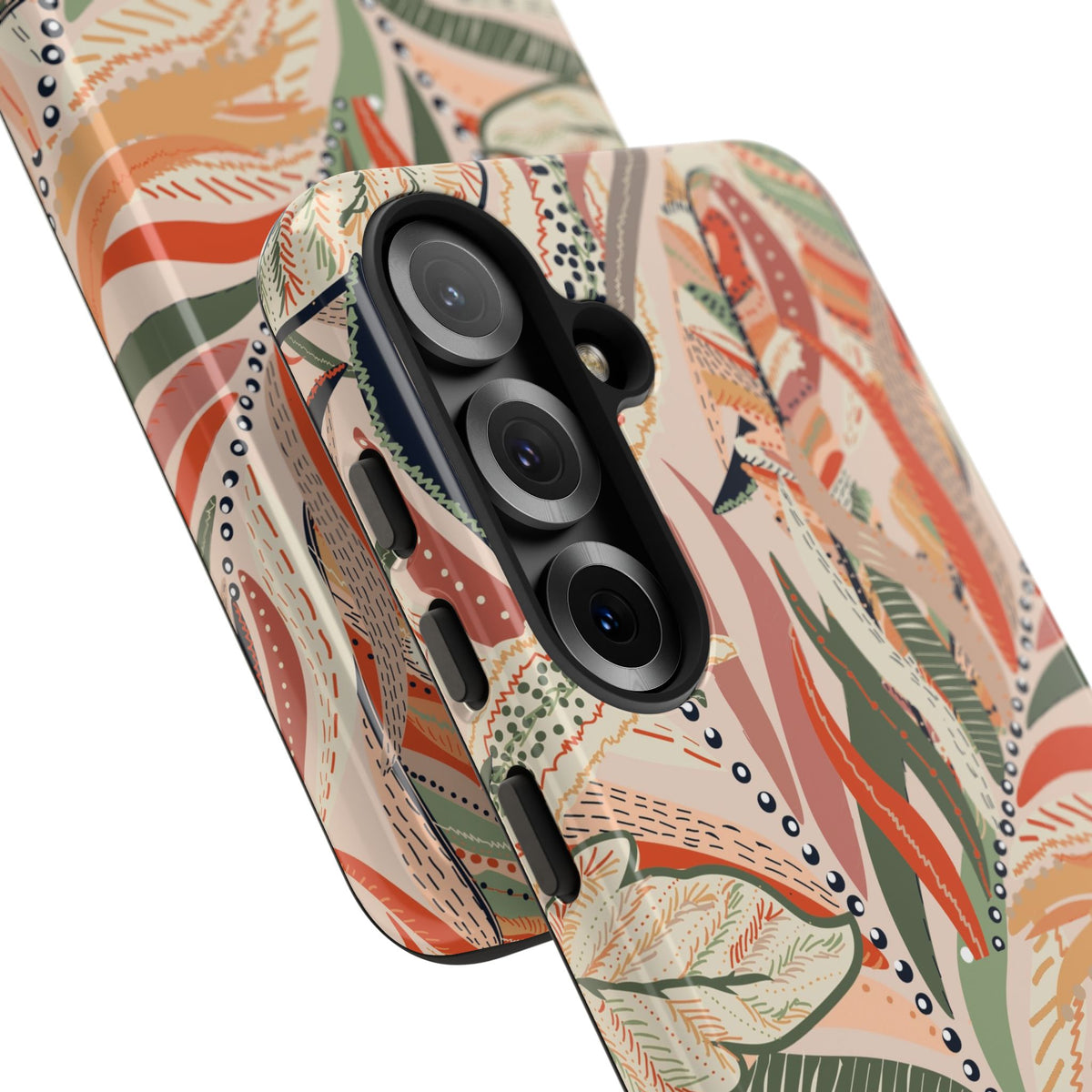 Terracotta Leaves Phone Case: Nature‑Inspired Art for iPhone, Samsung Galaxy and Google Pixel devices