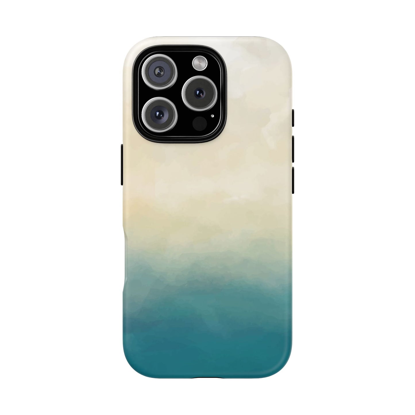 海と砂のグラデーションケース：iPhone、Galaxy、Google Pixelデバイス用ビーチ風スマホケース