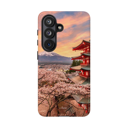 Mt. Fuji Sakura Dreams Phone Case for iPhone, Samsung Galaxy and Google Pixel devices