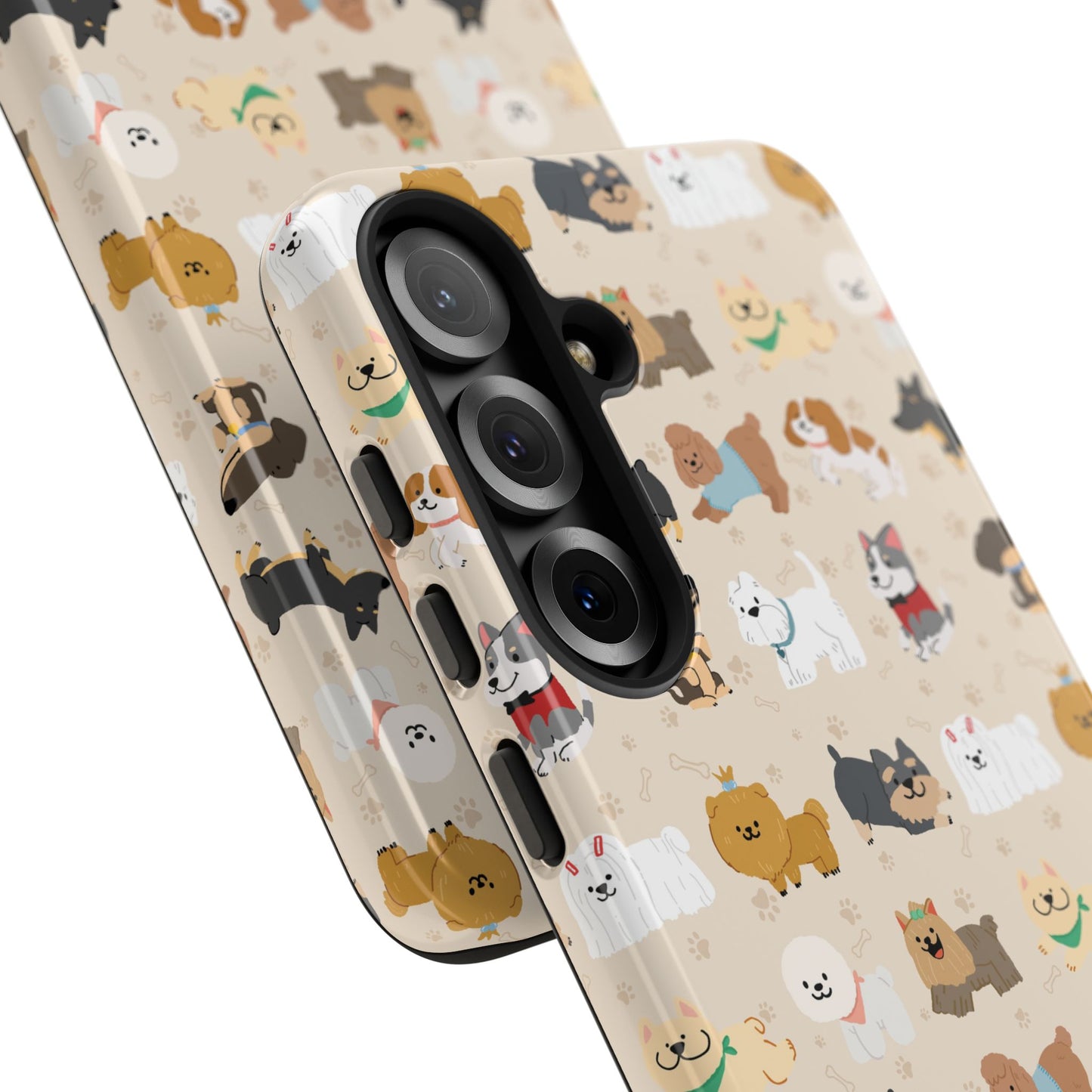 Cute Dogs: Tough Case for iPhone, Samsung Galaxy and Google Pixel devices