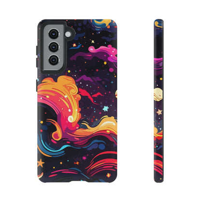 Celestial: Vibrant phone case for iPhone, Samsung Galaxy and Google Pixel devices