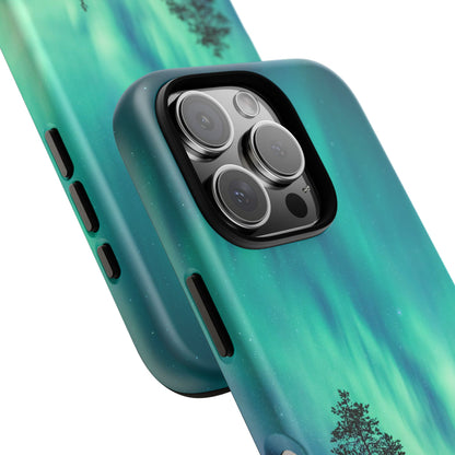 Show Them What You're Worth: Aurora Borealis-Inspired phone case for iPhone, Samsung Galaxy and Pixel devices