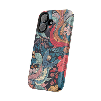 Floral Charm (MagSafe version): Fashion Phone Case for iPhone