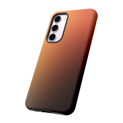 Midnight Peach: Luxury Phone Case for Samsung Galaxy Phones