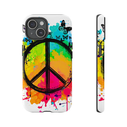 Peace Bloom: Inspiring Phone Case for iPhone and Samsung Galaxy