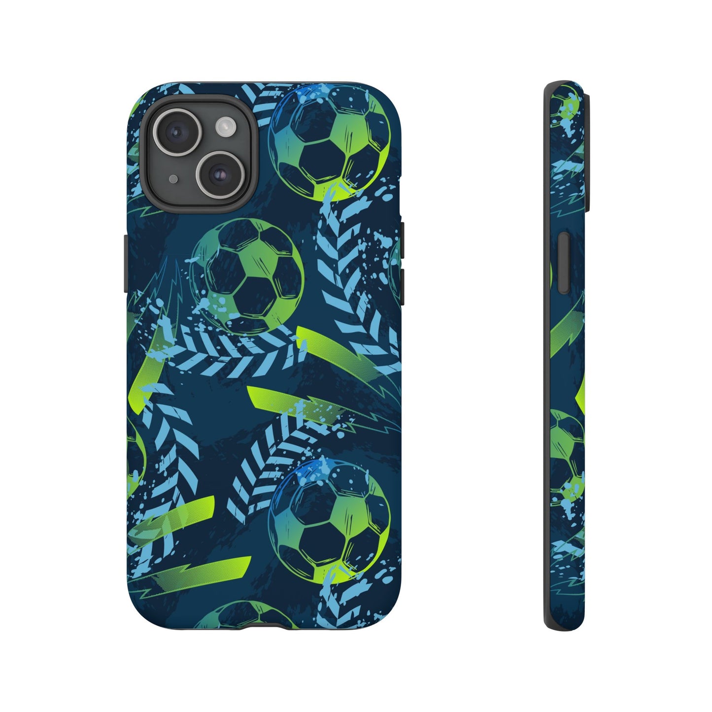 Football: Protective phone case for iPhone, Samsung Galaxy and Google Pixel phones