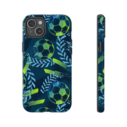 Football: Protective phone case for iPhone, Samsung Galaxy and Google Pixel phones