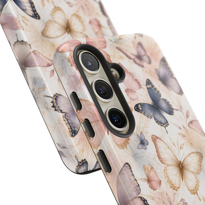 Butterfly Pastels Phone Case: Tough Case for iPhone and Samsung Galaxy devices