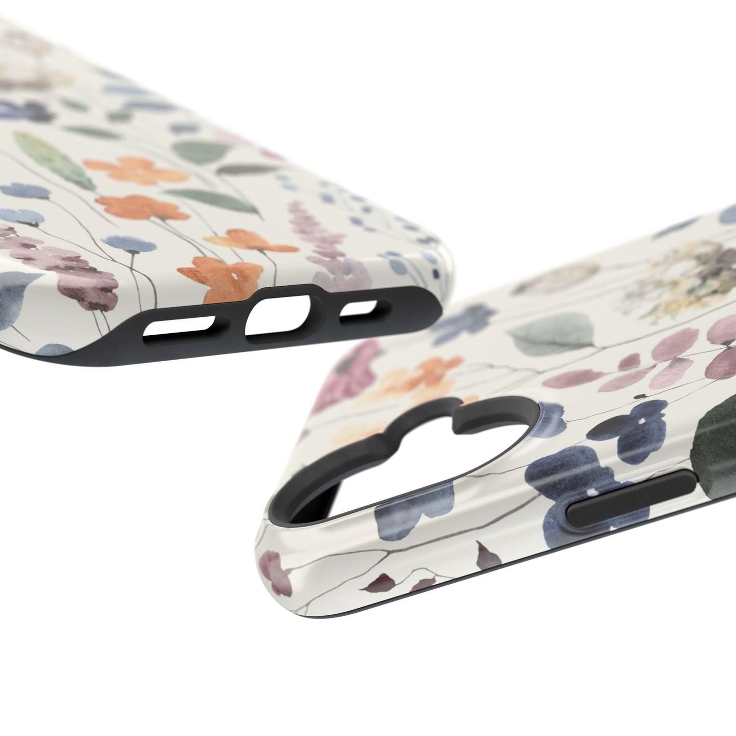 Floral prints phone case for iPhone (MagSafe version)
