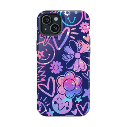 Live Inspired (MagSafe version): Purple Tough Case for iPhone