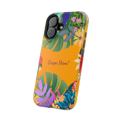 Carpe Diem: Colorful MagSafe Phone Case for iPhone
