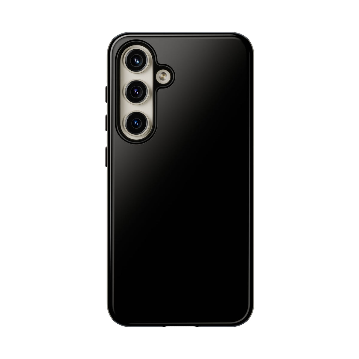 Space Black: Pure black phone case for iPhone, Samsung Galaxy and Google Pixel devices