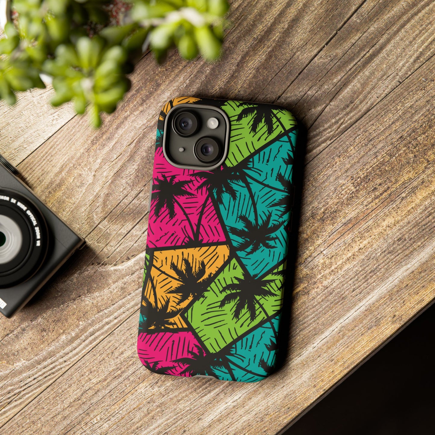 Island Escape: Tropical Vibes Phone Case for iPhone, Samsung Galaxy and Google Pixel devices