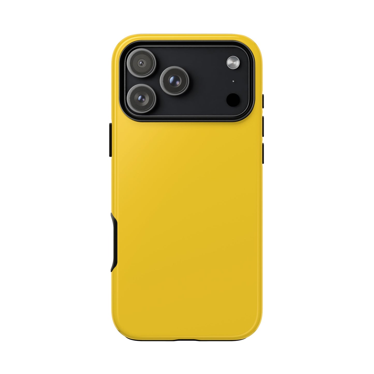 Luscious Yellow: Plain Sunburst-Inspired Color for iPhone, Samsung Galaxy and Google Pixel devices