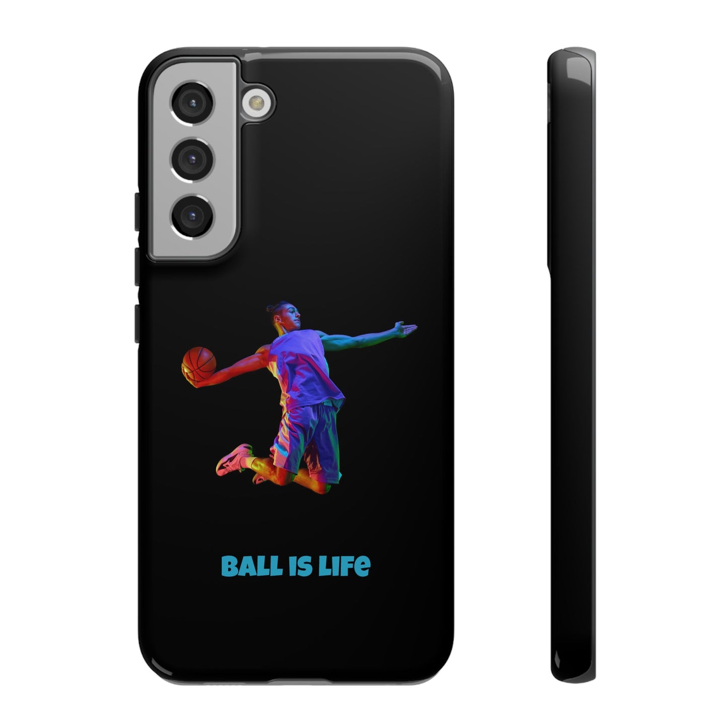 Ball is Life: Basketball Inspired Phone Case for iPhone, Samsung Galaxy and Pixel Devices