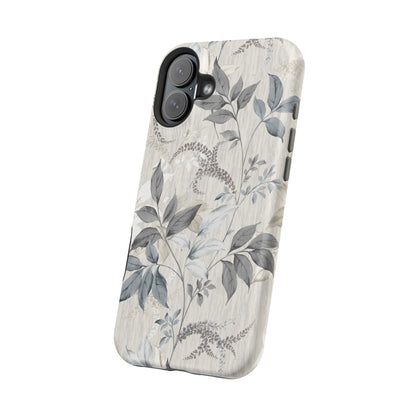 Luxury Leaves (MagSafe version): Artistic case for iPhone, Samsung Galaxy and Google Pixel