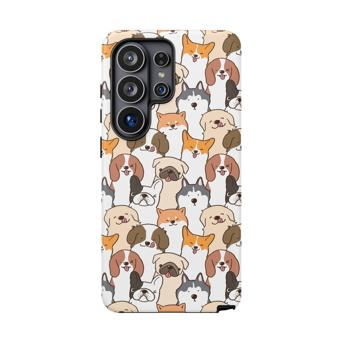 Cute Dogs Charm Phone Case for iPhone, Samsung Galaxy and Google Pixel devices