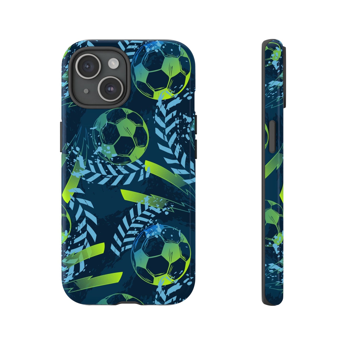 Football Grunge: Sporty Phone Case for iPhone, Samsung Galaxy and Google Pixel