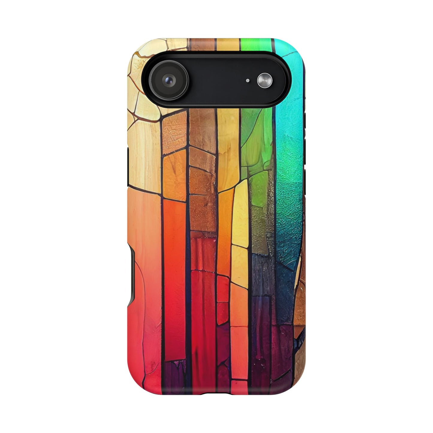 Stained Glass Design MagSafe Case for iPhone