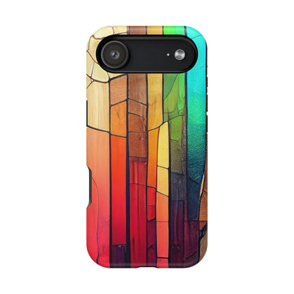 Stained Glass Design MagSafe Case for iPhone