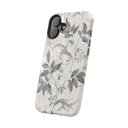 Luxury Leaves (MagSafe version): Artistic case for iPhone, Samsung Galaxy and Google Pixel