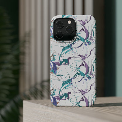 Vector (MagSafe version): Abstract Elegant Phone Case for iPhone, Samsung Galaxy and Google Pixel devices
