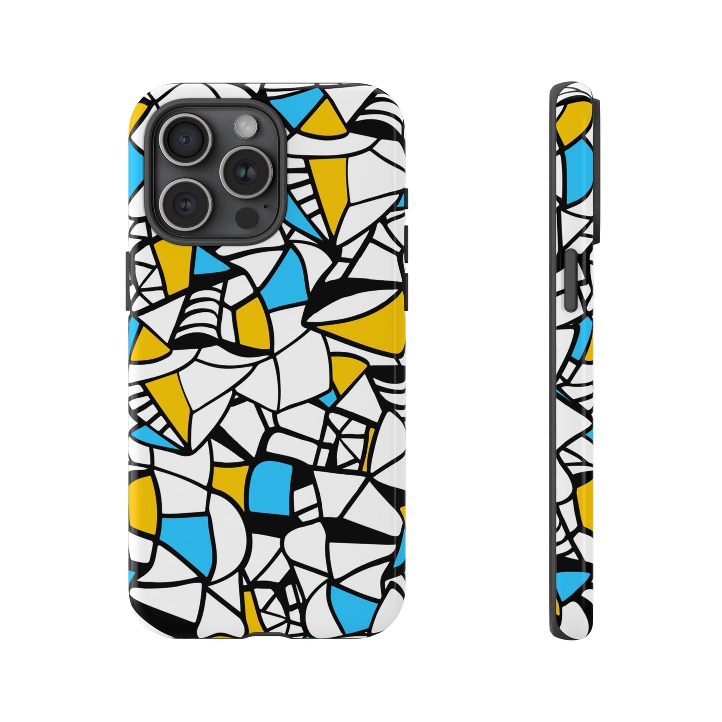 Abstract Graffiti: Tough Cases for iPhone, Galaxy and Pixel devices