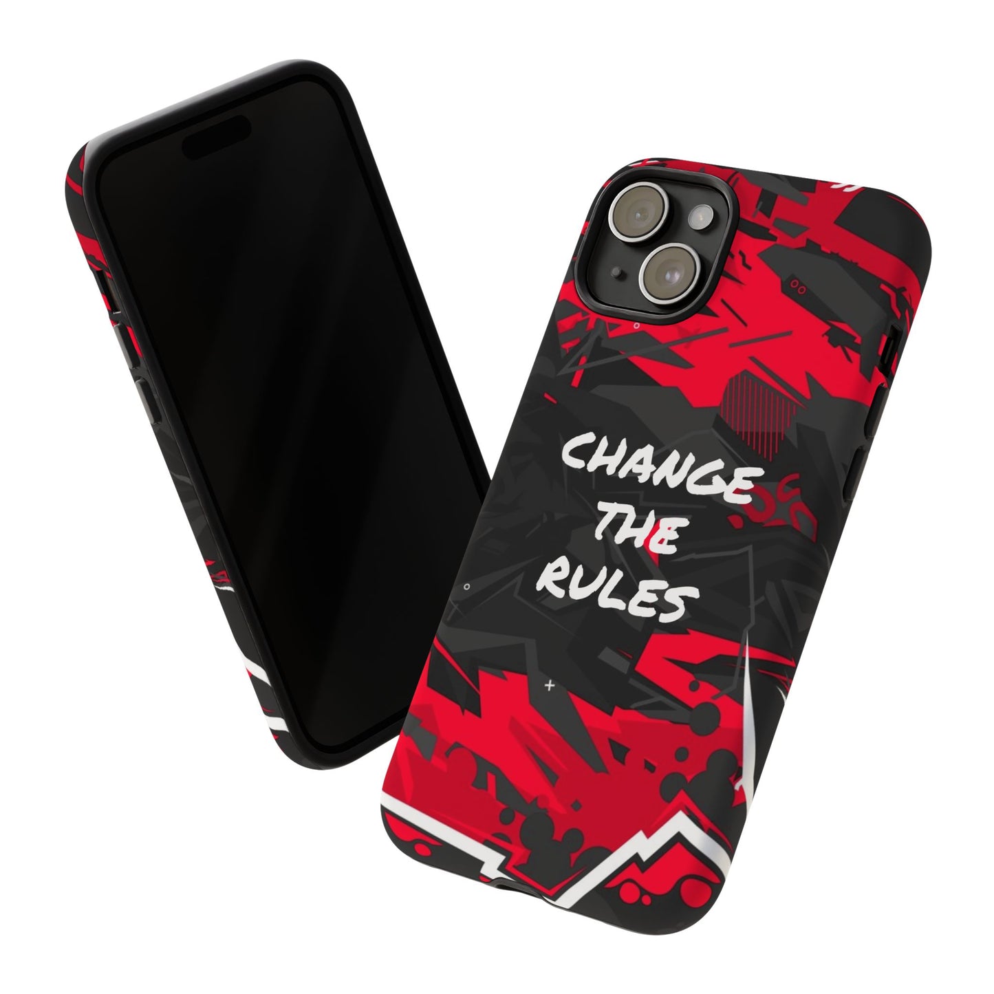 Verander de regels: stevige hoes voor iPhone-, Galaxy- en Pixel-apparaten