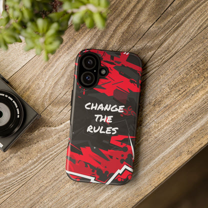 Verander de regels: stevige hoes voor iPhone-, Galaxy- en Pixel-apparaten