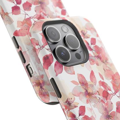 Aquarelbloemen: MagSafe-hoesje voor iPhone