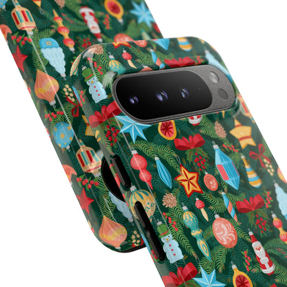 Christmas Tree Holiday-Themed Phone Case for iPhone, Samsung Galaxy and Google Pixel devices