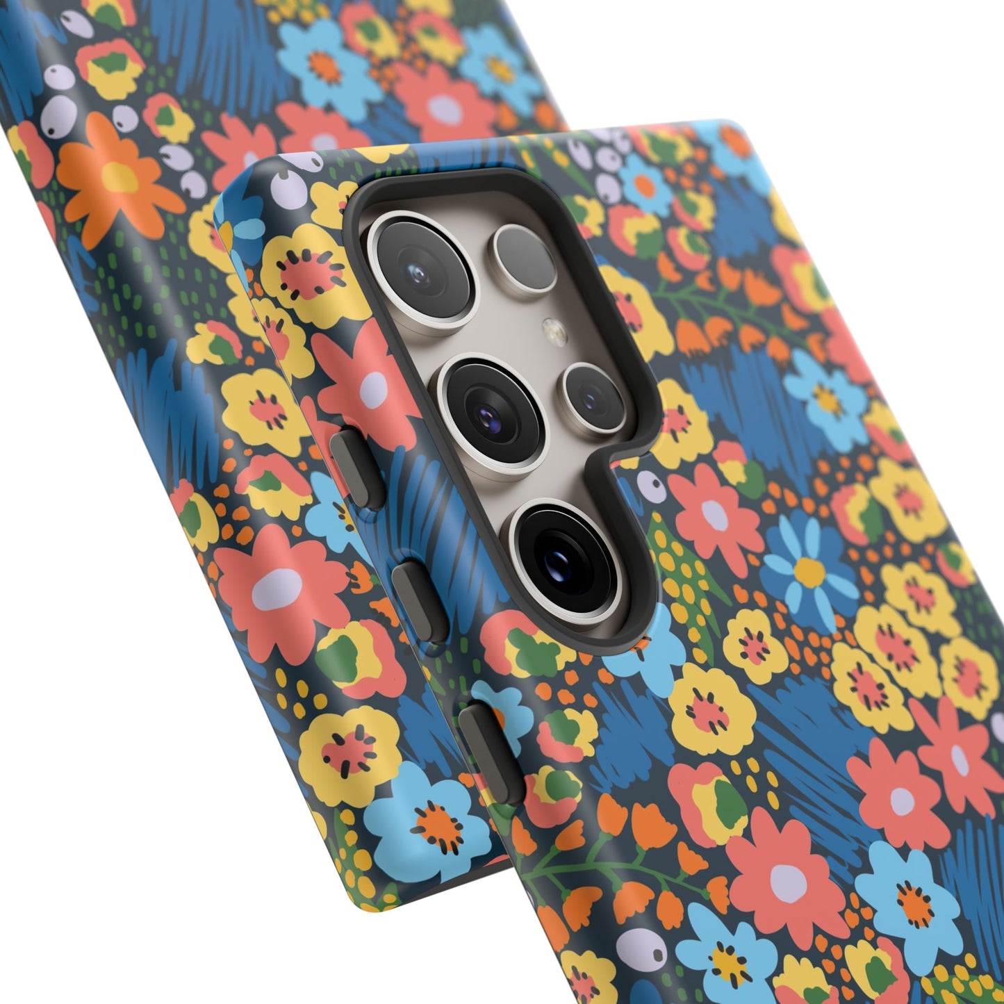 Bloom Burst: Color and Joy Themed Phone Case for iPhone, Samsung Galaxy and Google Pixel devices