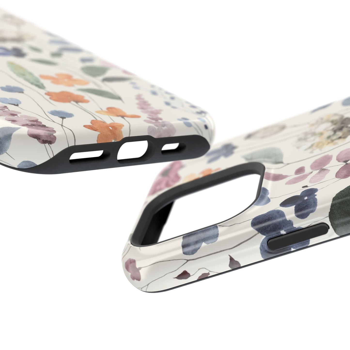 Floral prints phone case for iPhone (MagSafe version)