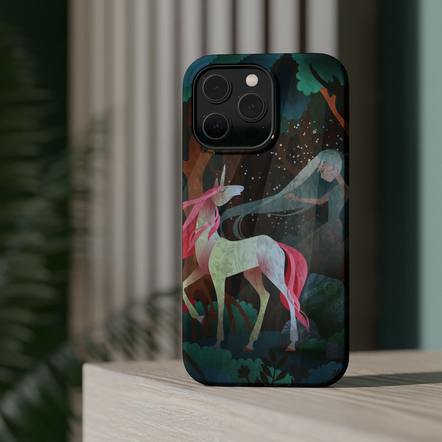 Fairy & Unicorn: Enchanted MagSafe Phone Case for iPhone