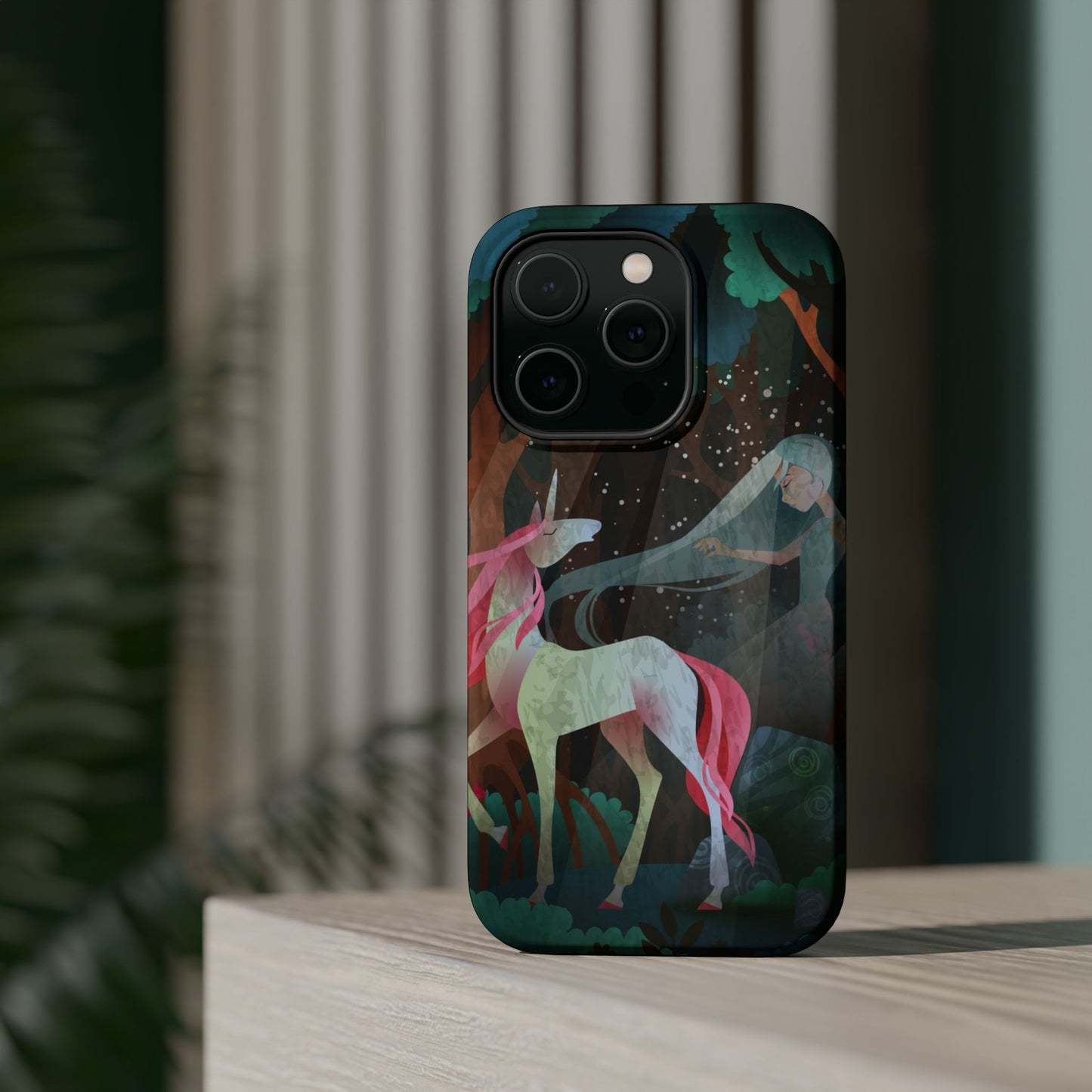 Fairy & Unicorn: Enchanted MagSafe Phone Case for iPhone