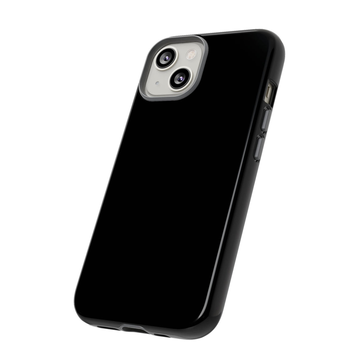 Space Black: Pure black phone case for iPhone, Samsung Galaxy and Google Pixel devices