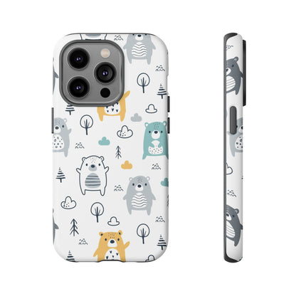 Bear Friends: Cute Phone Case for iPhone, Samsung Galaxy and Google Pixel devices