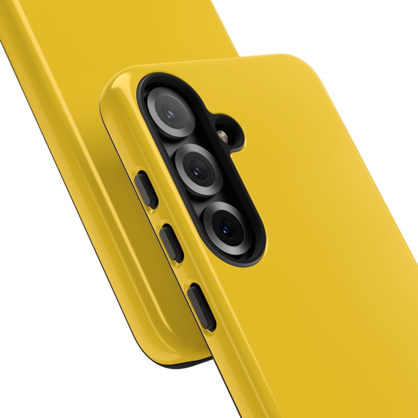 Luscious Yellow: Plain Sunburst-Inspired Color for iPhone, Samsung Galaxy and Google Pixel devices