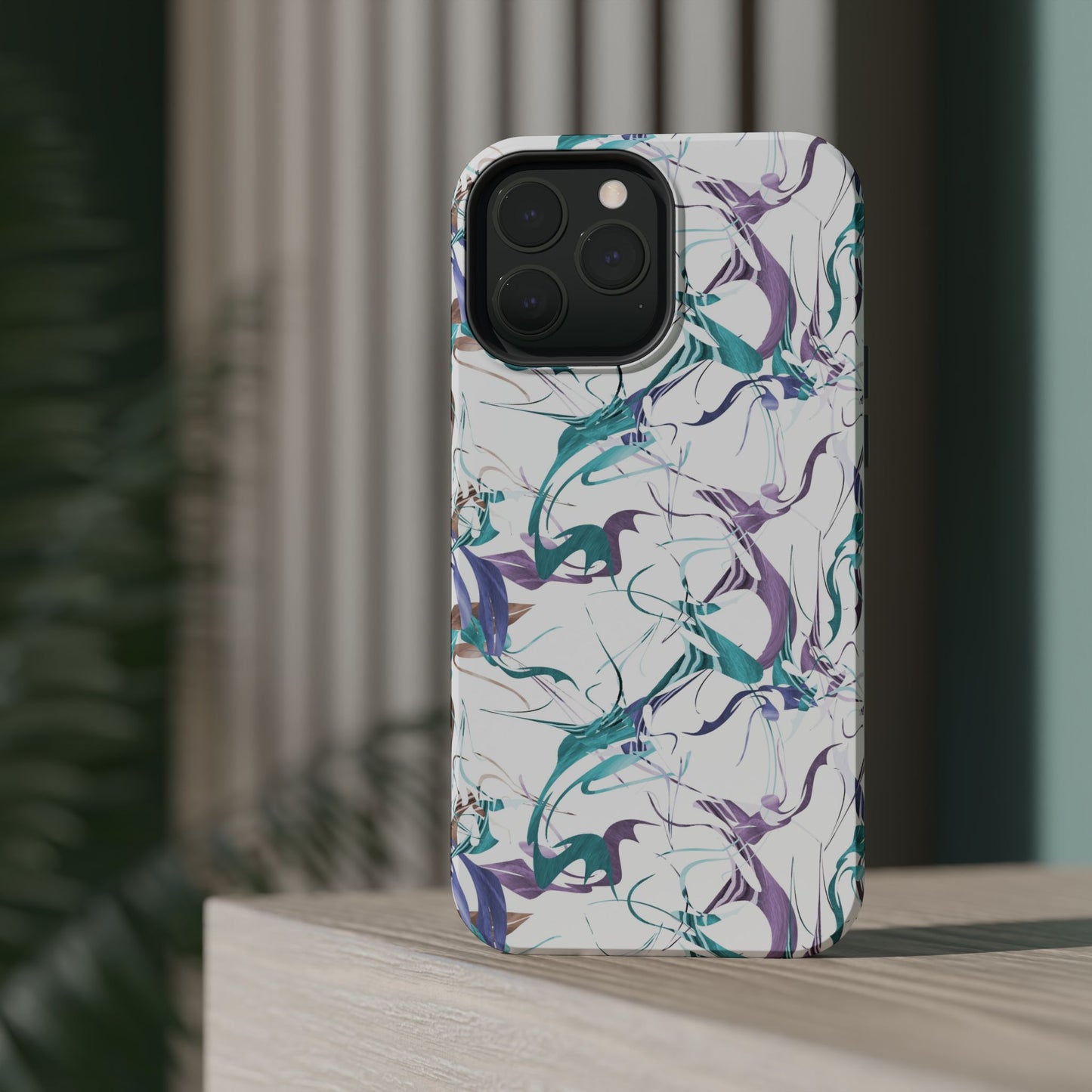 Vector (MagSafe version): Abstract Elegant Phone Case for iPhone, Samsung Galaxy and Google Pixel devices