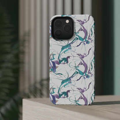 Vector (MagSafe version): Abstract Elegant Phone Case for iPhone, Samsung Galaxy and Google Pixel devices