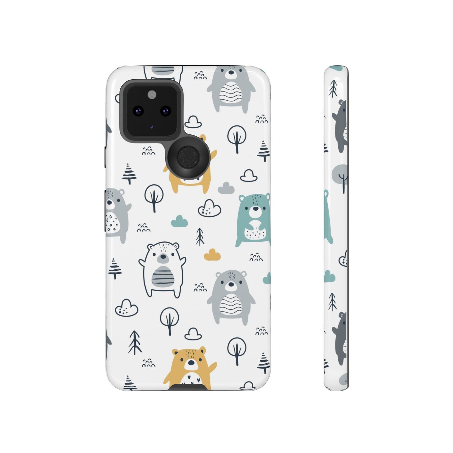 Bear Friends: Cute Phone Case for iPhone, Samsung Galaxy and Google Pixel devices