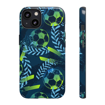 Football Grunge: Sporty Phone Case for iPhone, Samsung Galaxy and Google Pixel