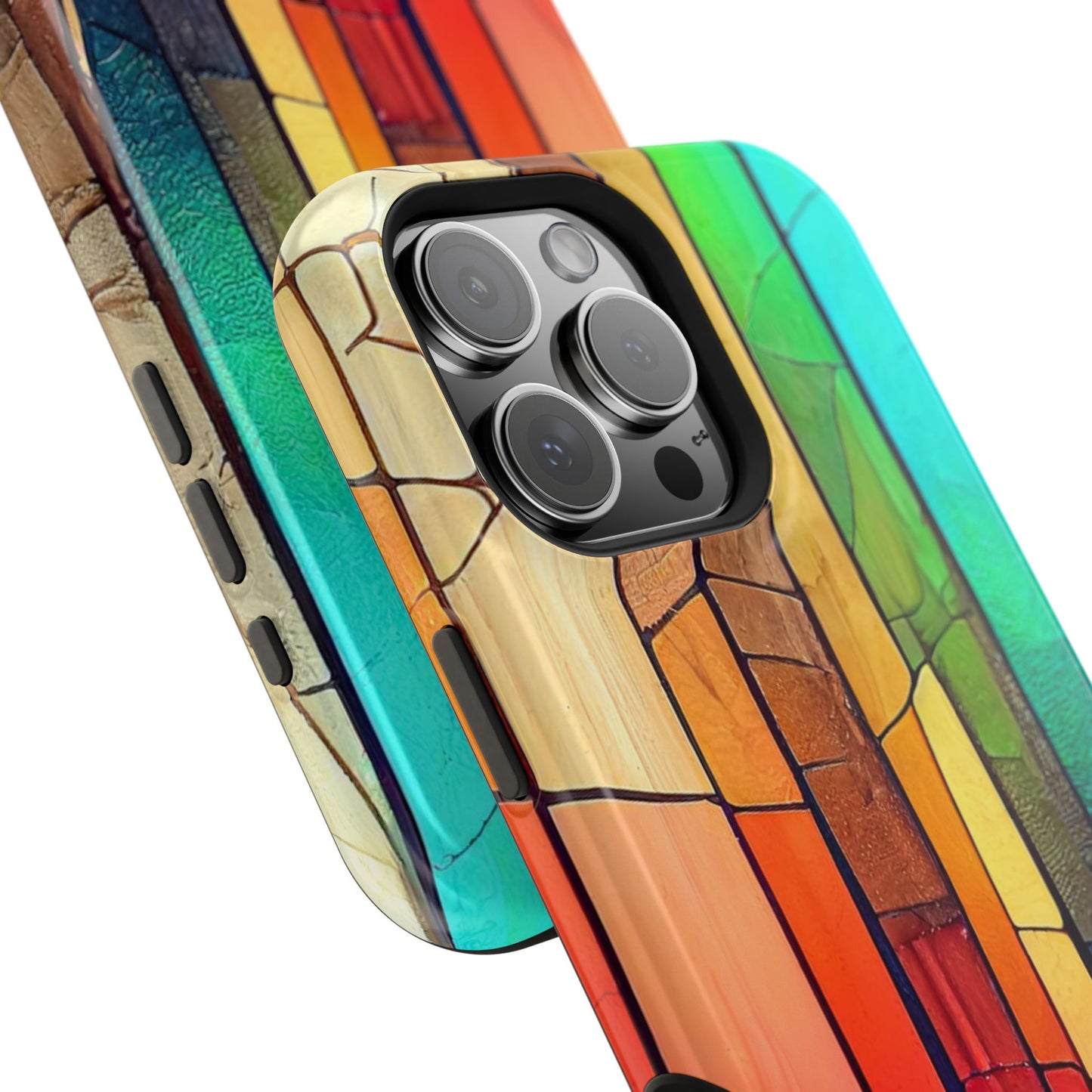 Stained Glass Design MagSafe Case for iPhone