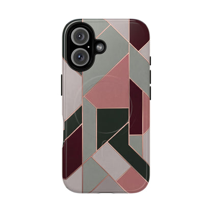 Geometric Luxe MagSafe Phone Case for iPhone