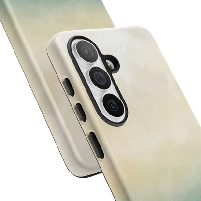 海と砂のグラデーションケース：iPhone、Galaxy、Google Pixelデバイス用ビーチ風スマホケース
