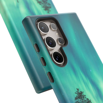 Show Them What You're Worth: Aurora Borealis-Inspired phone case for iPhone, Samsung Galaxy and Pixel devices