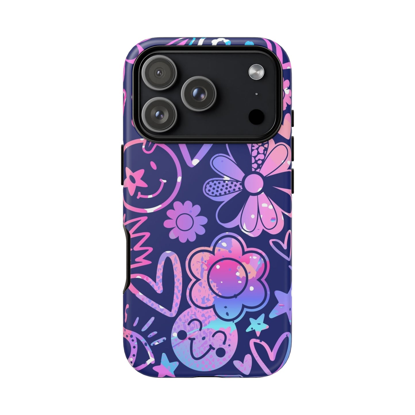 Live Inspired: Purple Tough Case for iPhone, Samsung Galaxy and Google Pixel devices