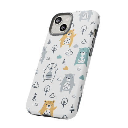 Bear Friends: Cute Phone Case for iPhone, Samsung Galaxy and Google Pixel devices